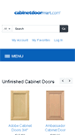 Mobile Screenshot of cabinetdoormart.com